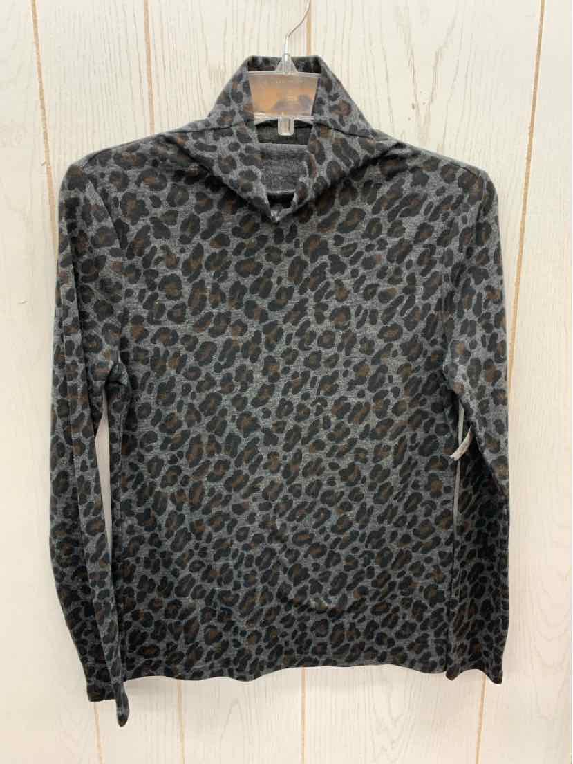 Ann Taylor Gray Womens Size Small Shirt