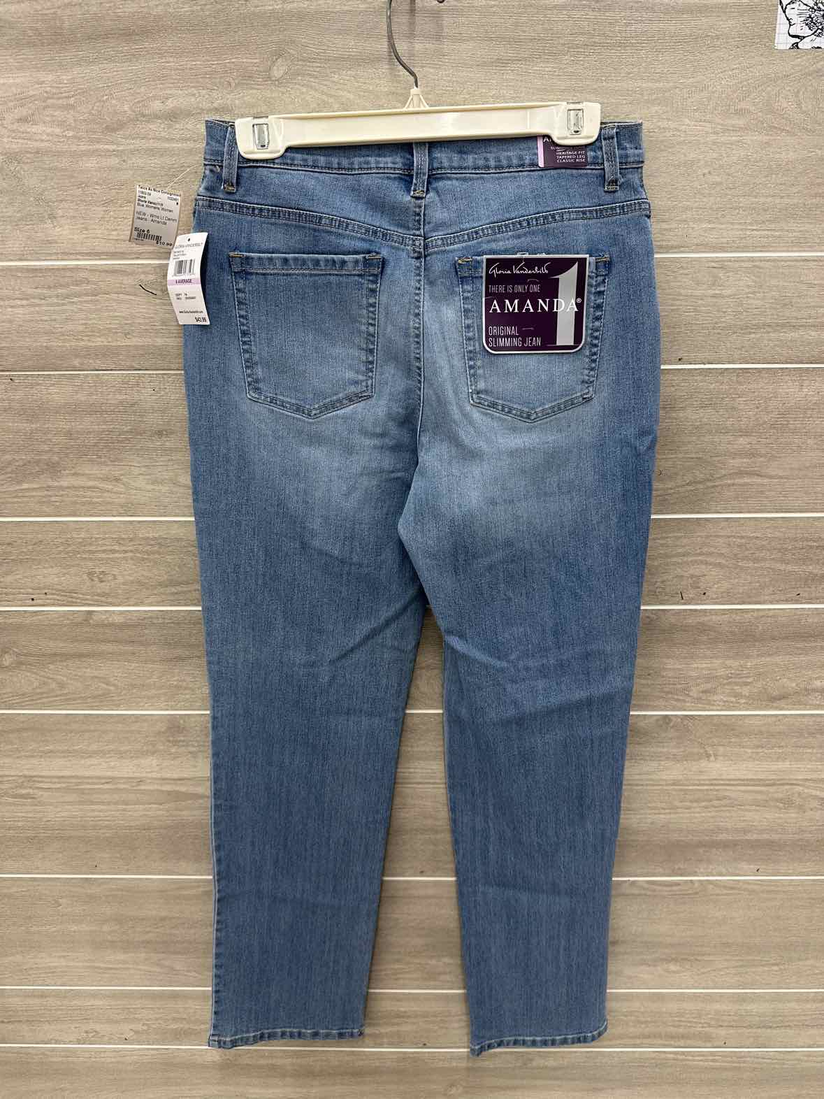 Gloria Vanderbilt Size 6 Blue Womens Jeans