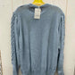 Blue Womens Size XL Sweater