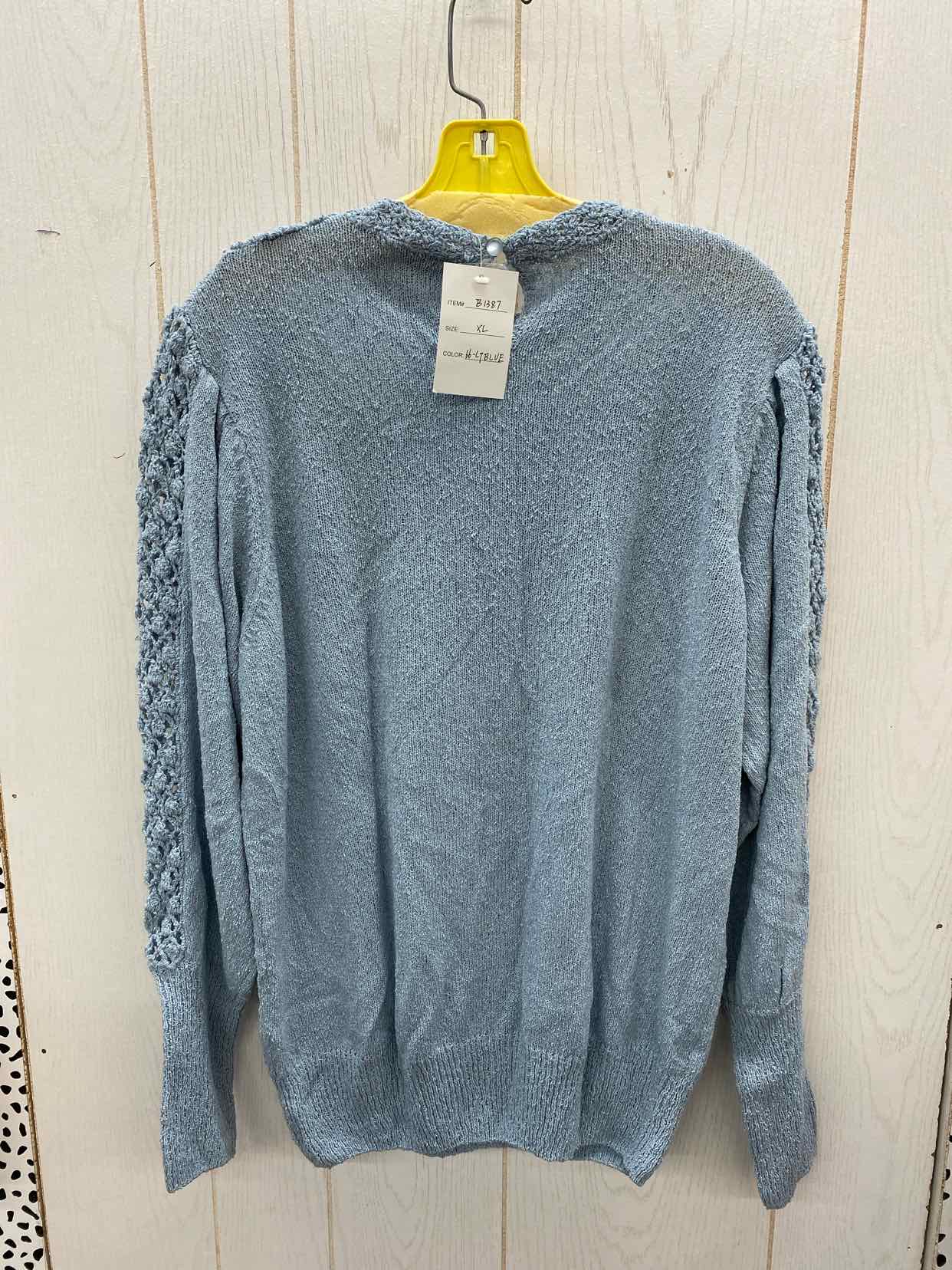 Blue Womens Size XL Sweater