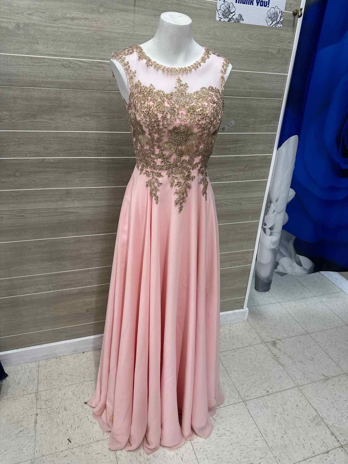 Size 4/6 Pink Womens Dress