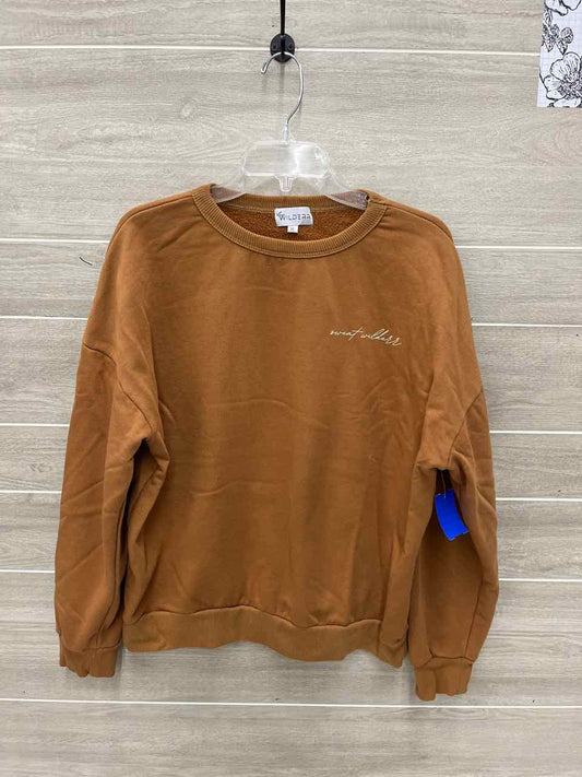 Size XL Brown Womens Sweatshirt