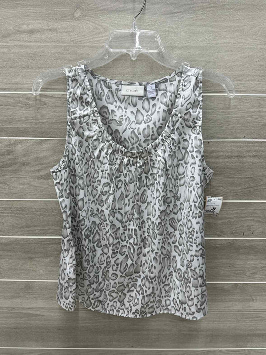 Chico's Gray Womens Size M Tank Top