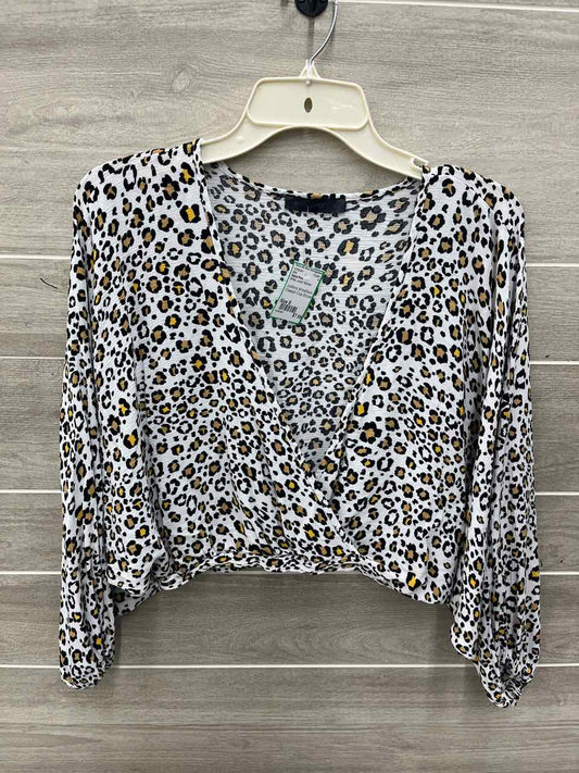 Gypsy Rose Size S White Junior Shirt