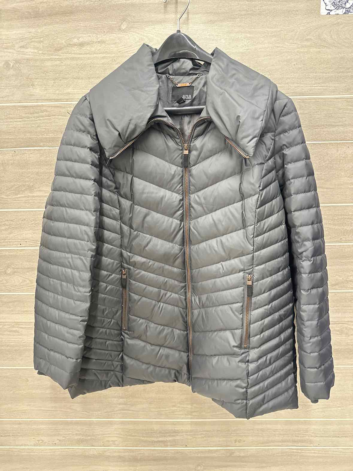 ANA Size XL Gray Womens Jacket (Outdoor)