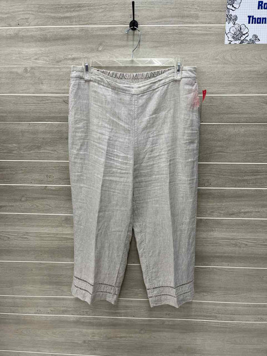 Chico's Beige Womens Women Size 14/16 Pants