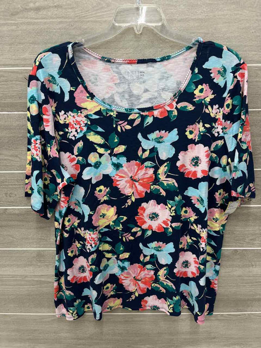 Time & Tru Blue Womens Size 22 Shirt