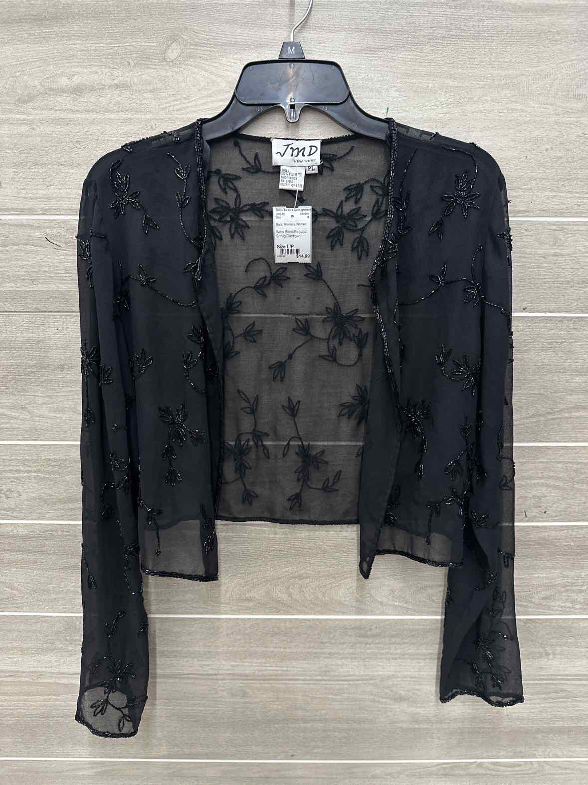 Size L/P Black Womens Shirt