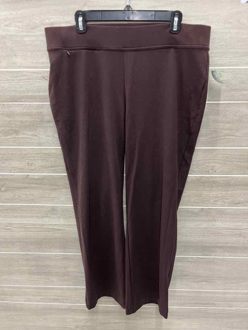 Lands End Size 16 Brown Plus Pants