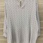 Adrianna Papell White Womens Size 18/20 Shirt