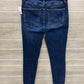 Silver Blue Womens Women Size 4 Jeans