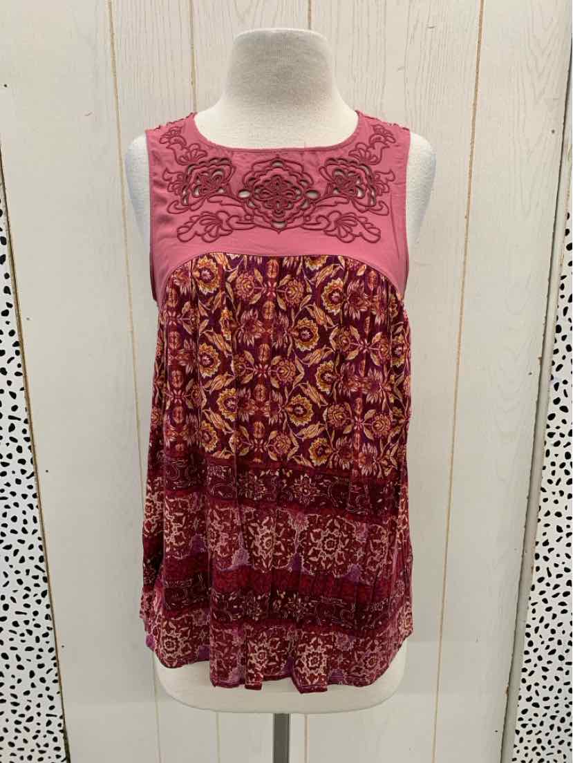 Maurices Burgundy Womens Size Small Tank Top