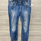 Silver Blue Womens Women Size 8/10 Jeans