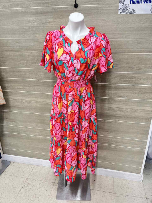 Haptics Size 8/10 Pink Womens Dress