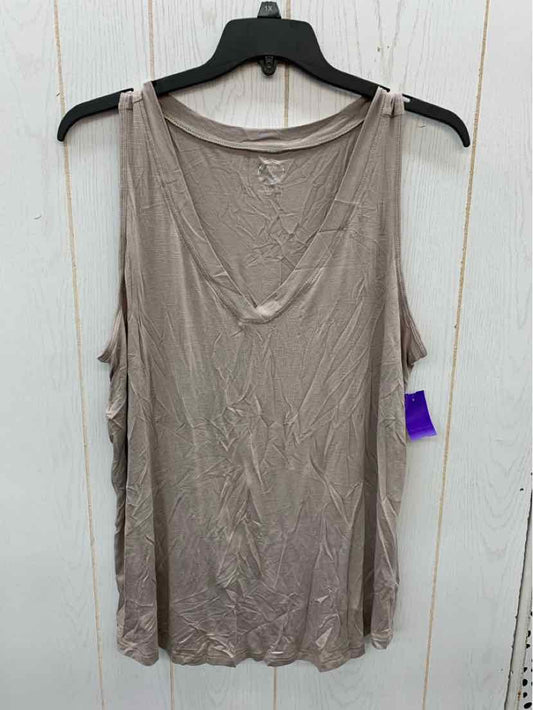 Maurices Tan Womens Size 18 Tank Top