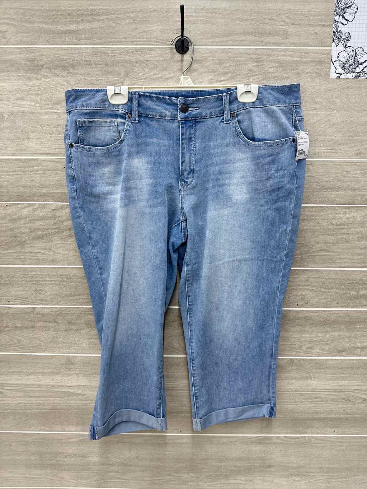 Time & Tru Blue Womens Women Size 18 Jeans