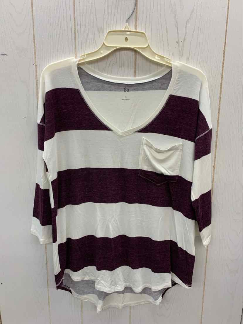 So Purple Womens Size Small Shirt