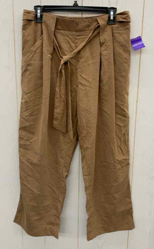 Listicle Brown Womens Size 12 Pants