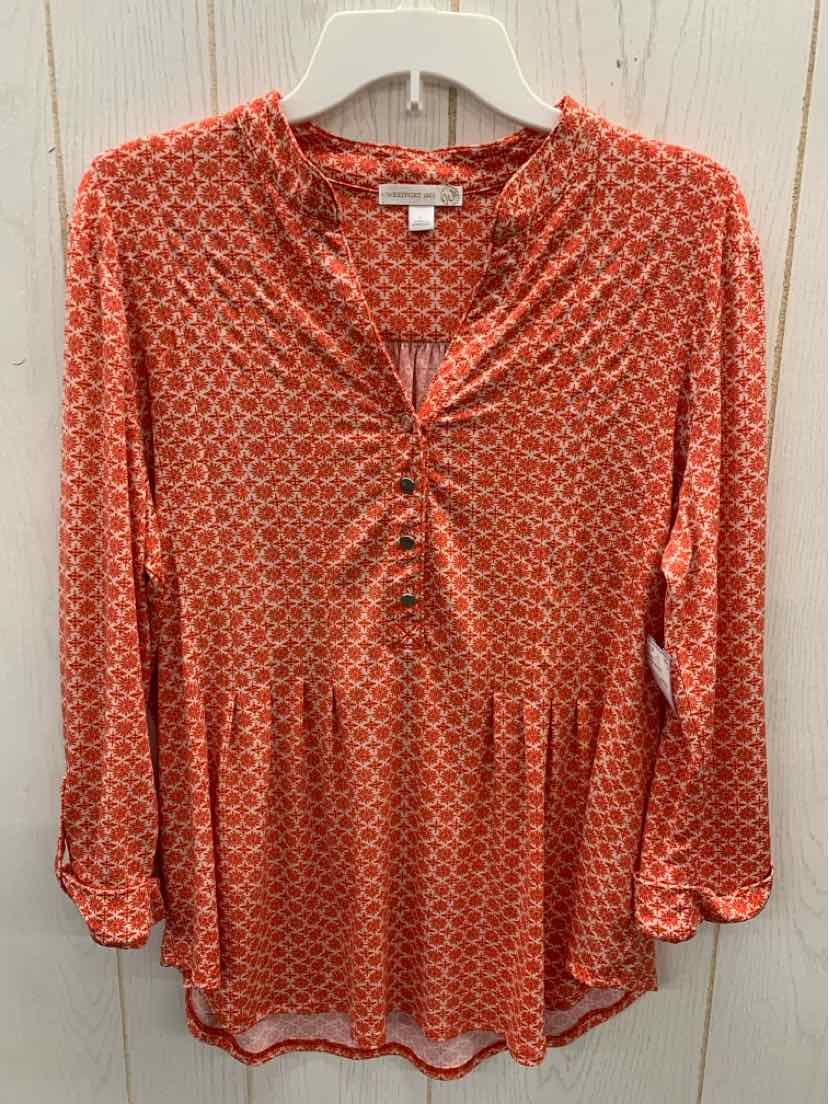 Westport Orange Womens Size L Shirt