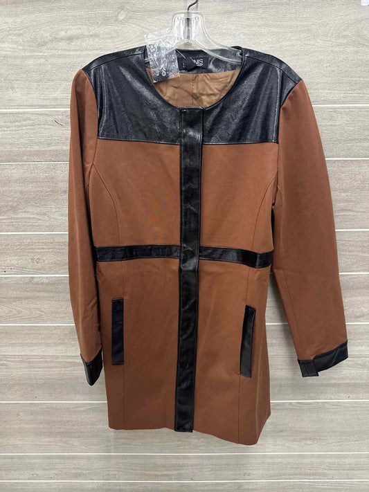 Dennis Basso Size M Brown Womens Jacket (Outdoor)