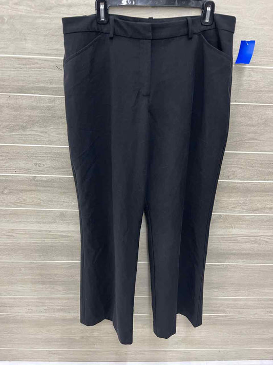 Worthington Size 16 Black Womens Pants
