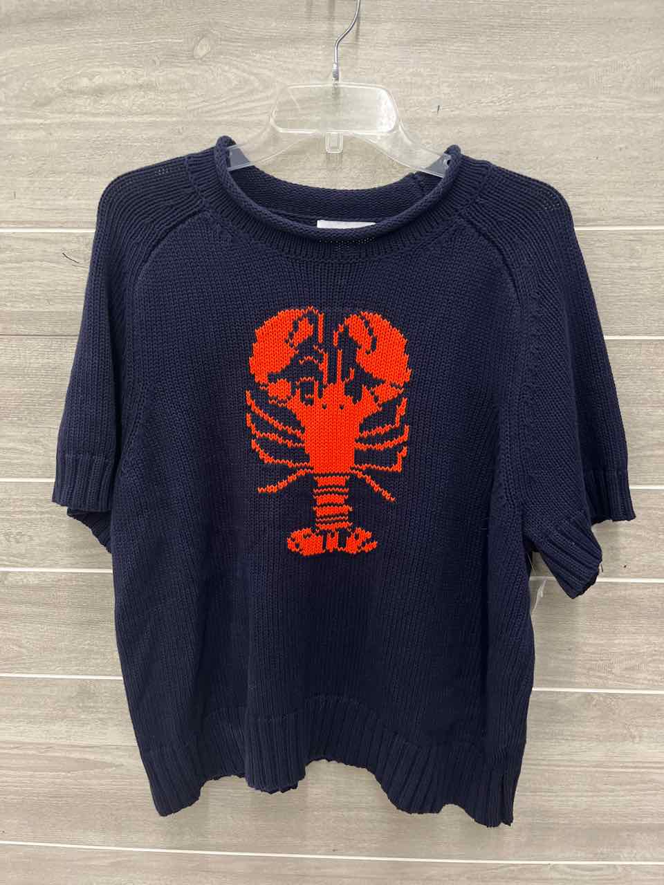 Free Assembly Size 20 Navy Plus Sweater