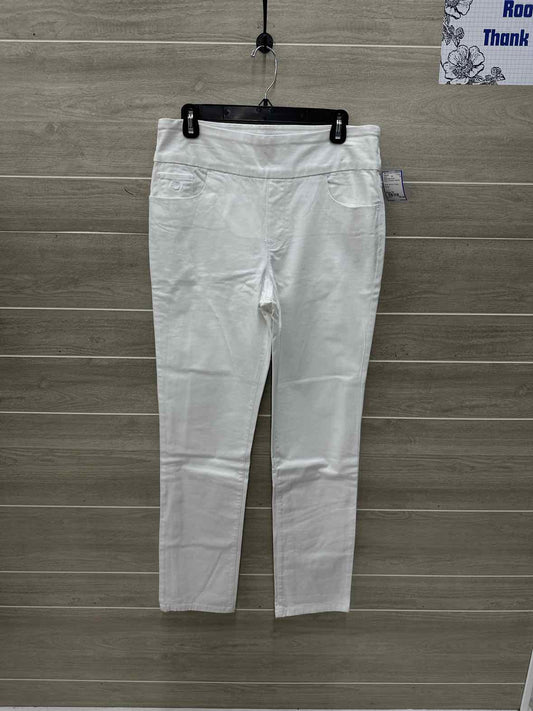 Gloria Vanderbilt Size 10 White Womens Pants