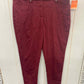 Maurices Burgundy Womens Size 8/10 Pants