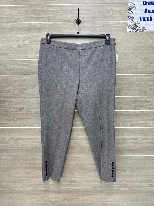 Talbots Gray Womens Women Size 16 Pants