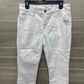 SJB Size 8 White Womens Pants