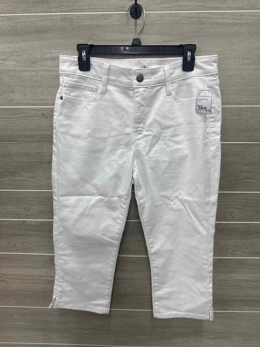 SJB Size 8 White Womens Pants