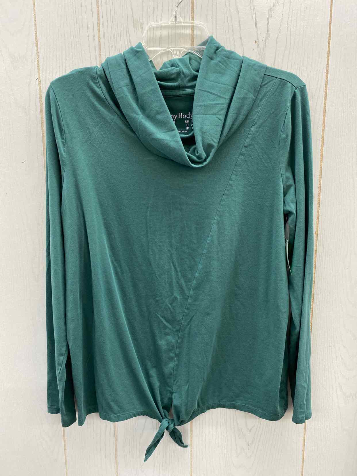 AnyBody Green Womens Size Small Shirt