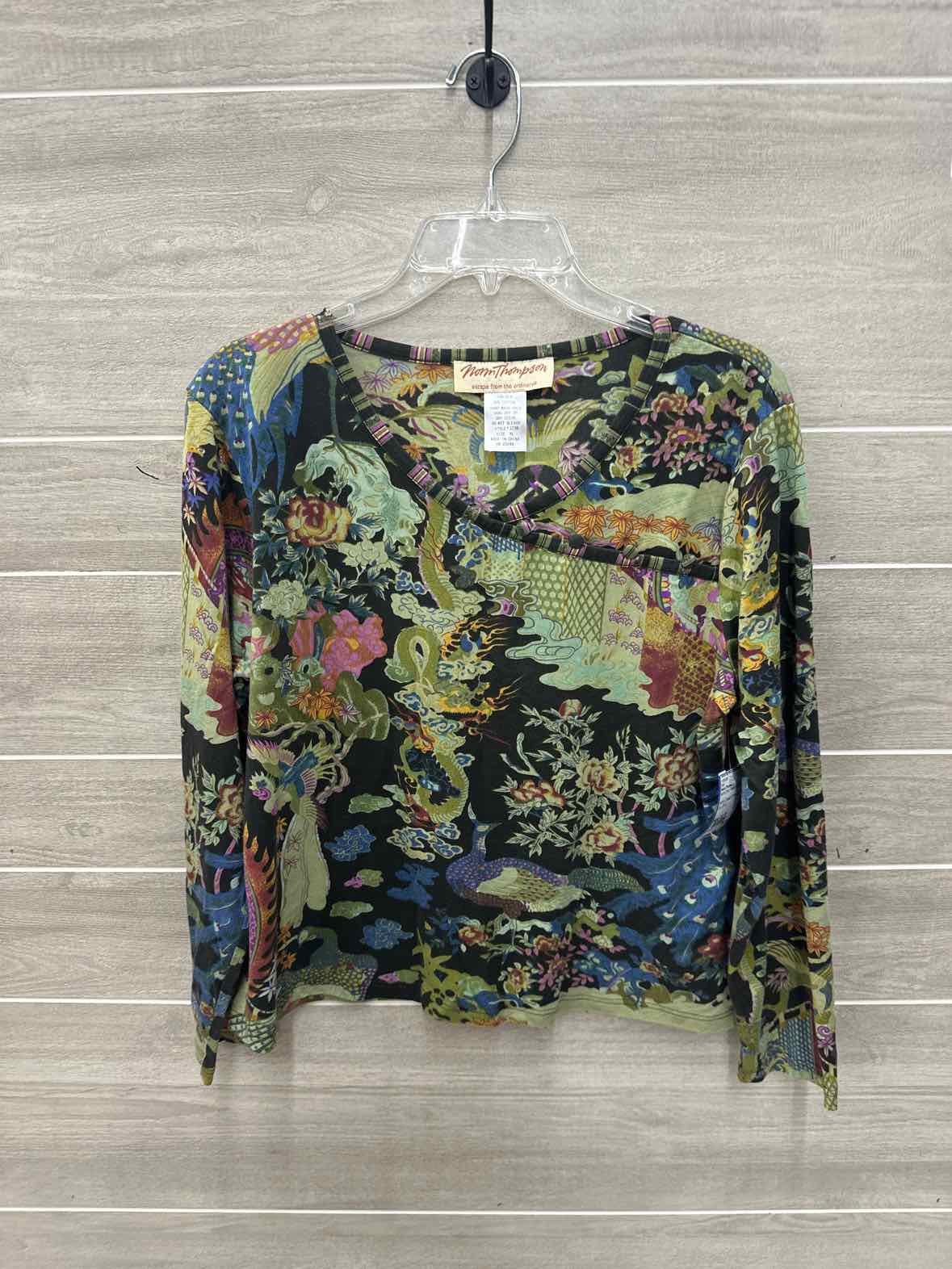 Norm Thompson Size XL/P Multi-Color Petite Shirt