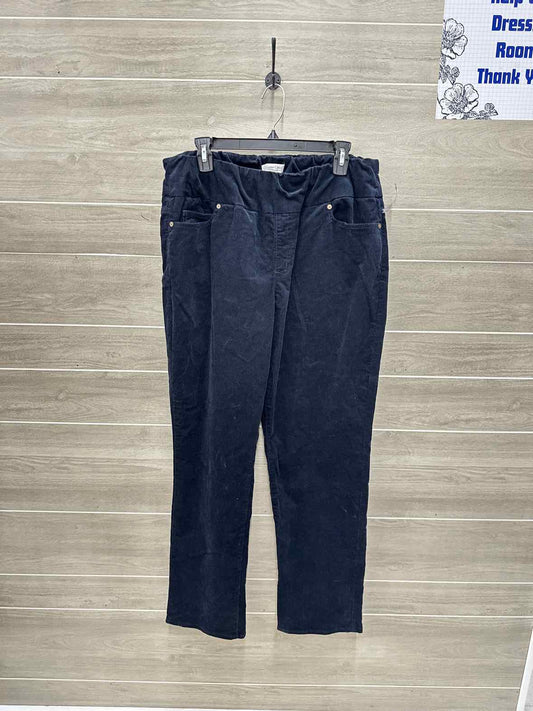 Coldwater Creek Size 14 Navy Womens Pants