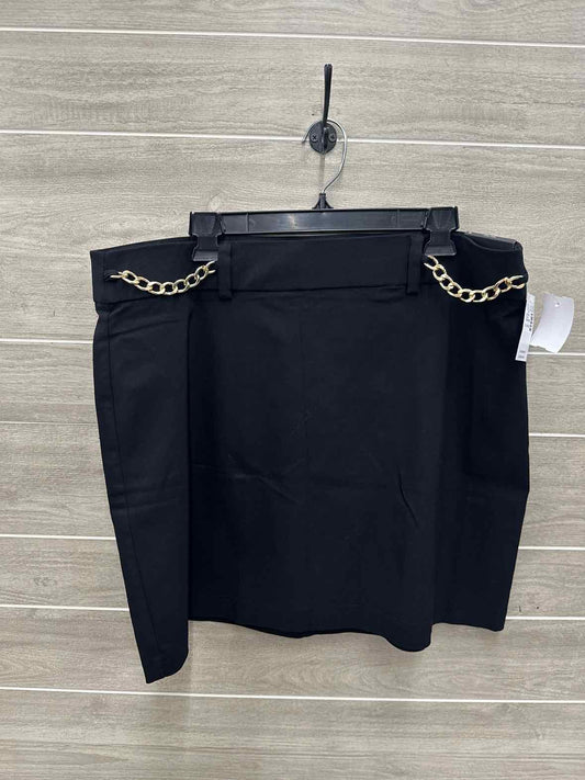 Maurices Size 14/16 Black Womens Skirt