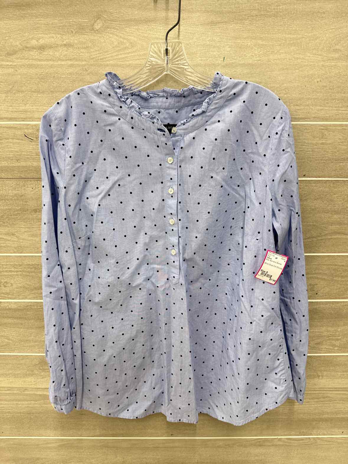 Talbots Size S Blue Womens Shirt