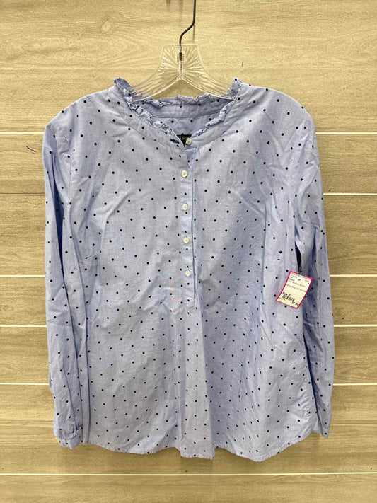 Talbots Size S Blue Womens Shirt