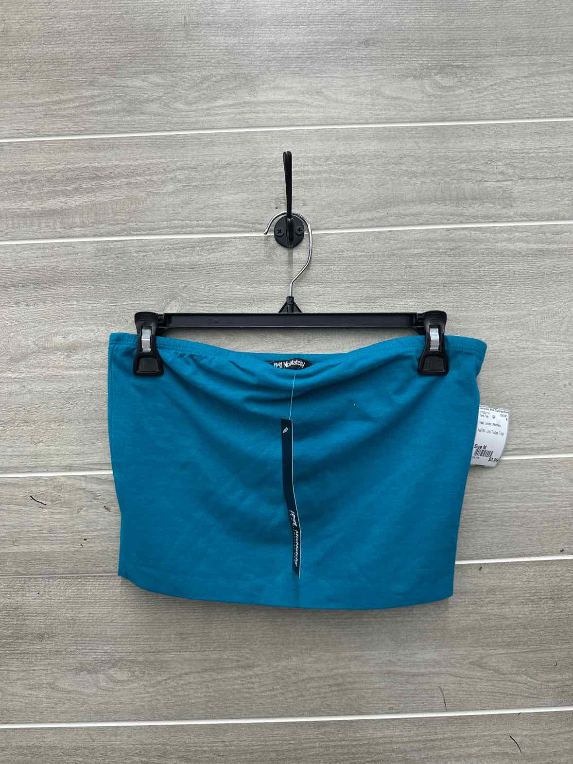Size M Teal Junior Tank Top