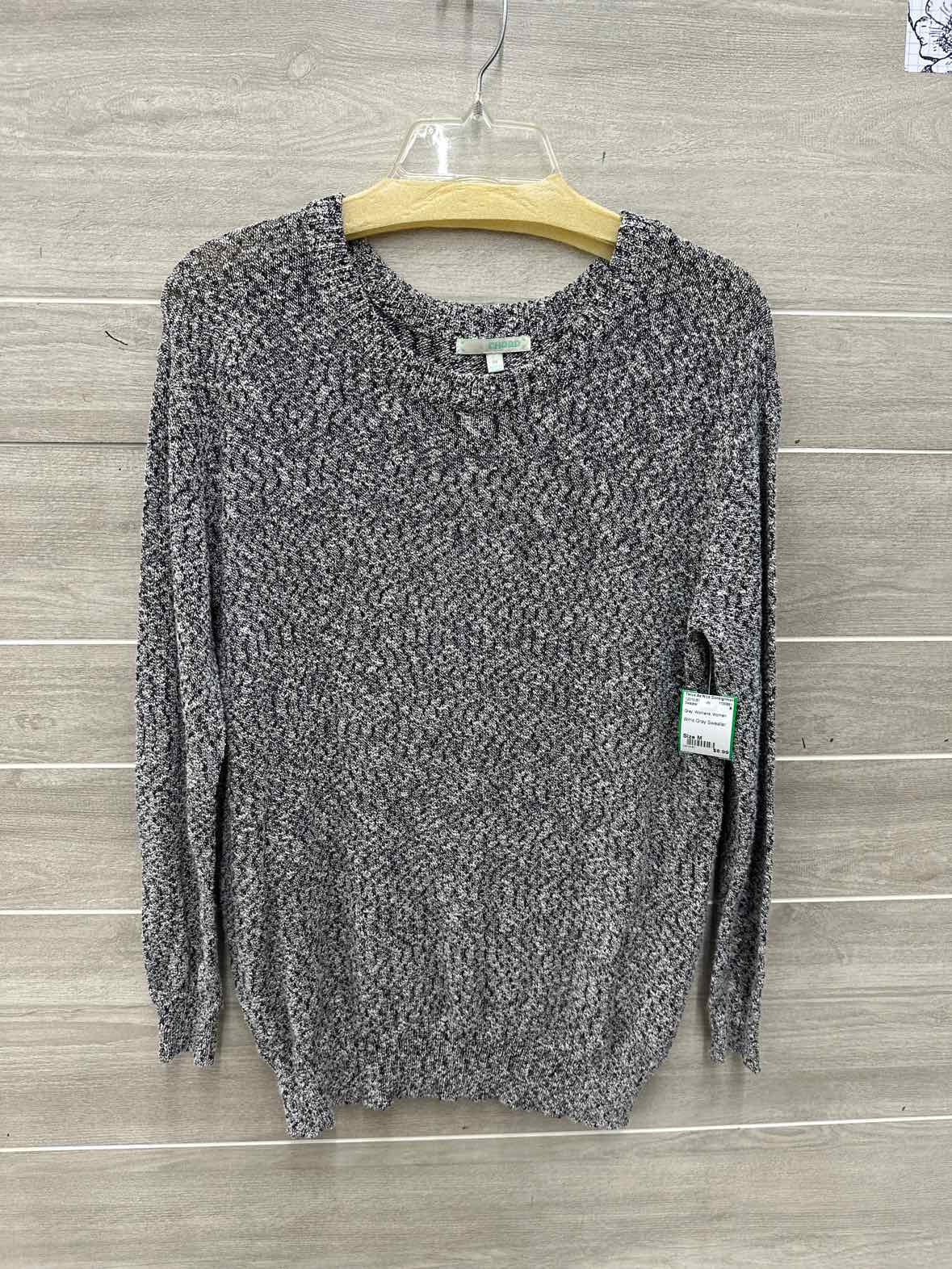 Size M Gray Womens Sweater