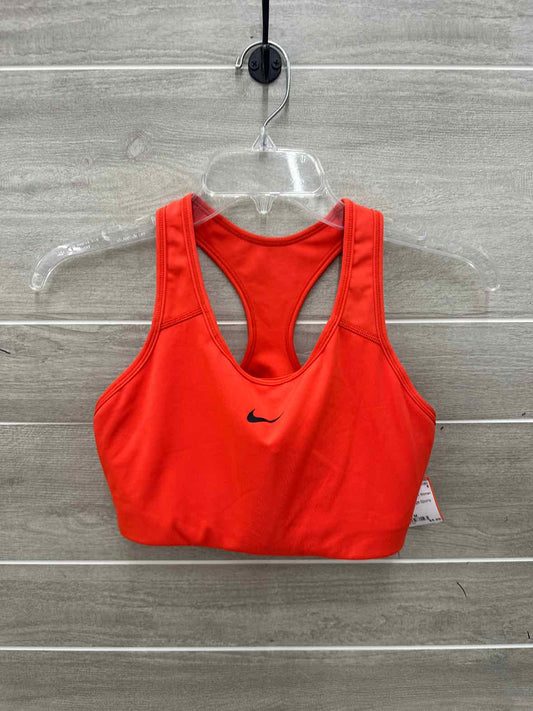 Nike Orange Womens Women Size M Bra