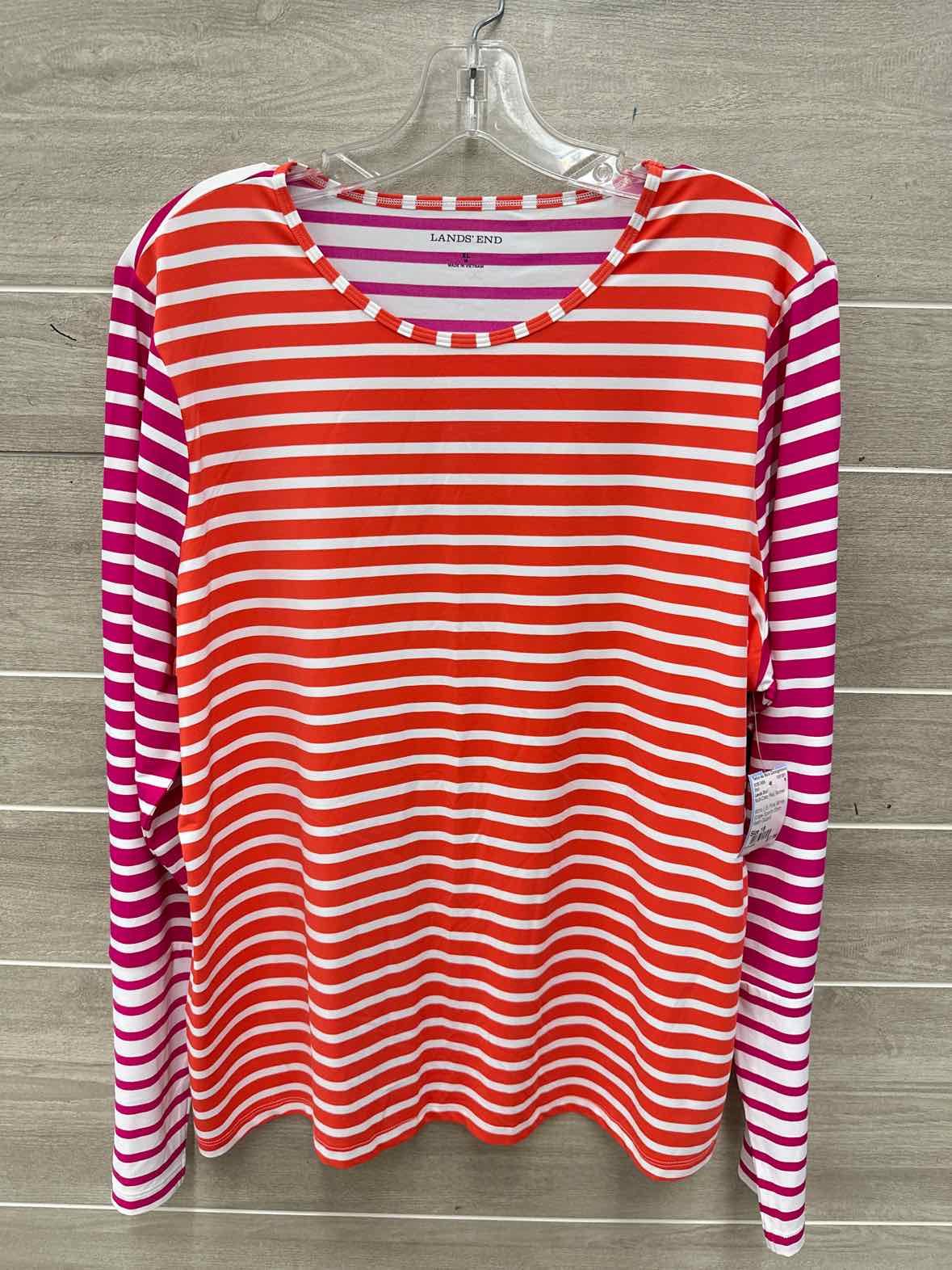 Lands End Size 18 Multi-Color Plus Shirt
