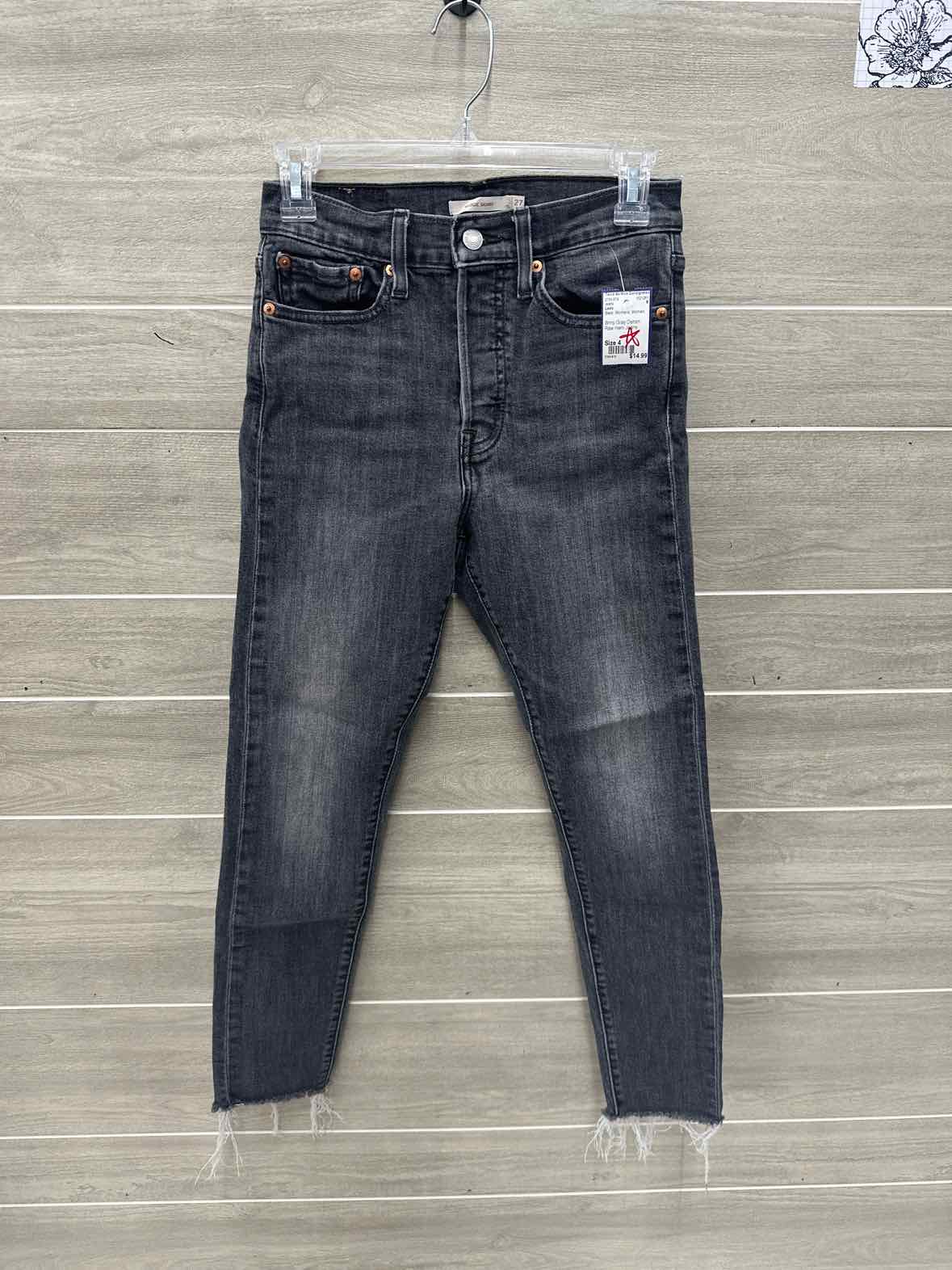 Levis Size 4 Black Womens Jeans