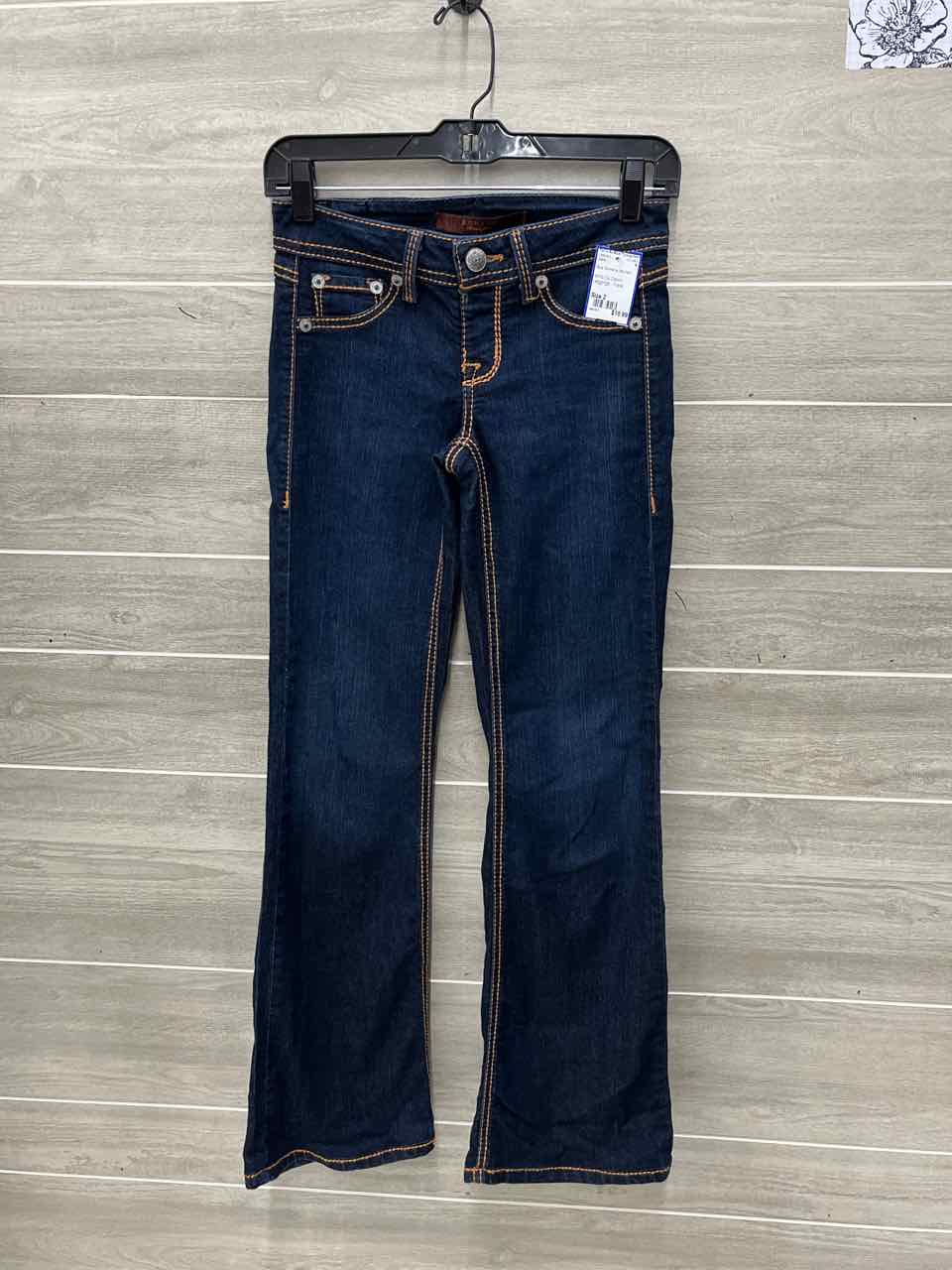Size 2 Blue Womens Jeans