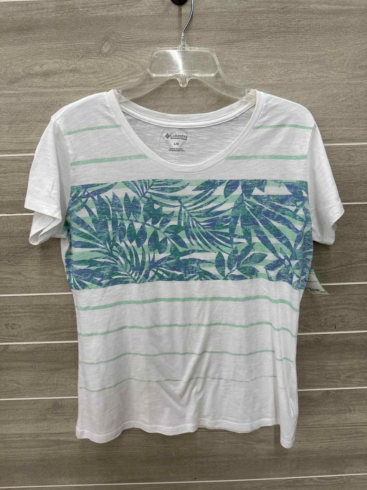 Columbia White Womens Size L Shirt