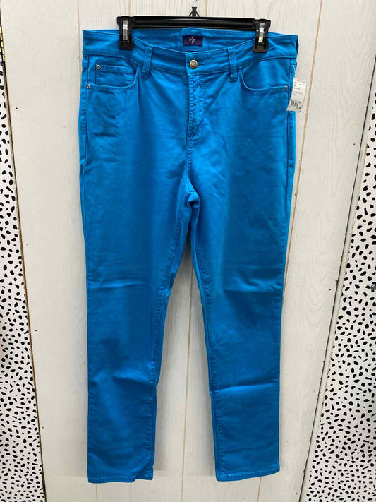 NYDJ Blue Womens Size 12 Long Jeans