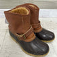 LL Bean US Shoe Size 7W Brown Womens Boots