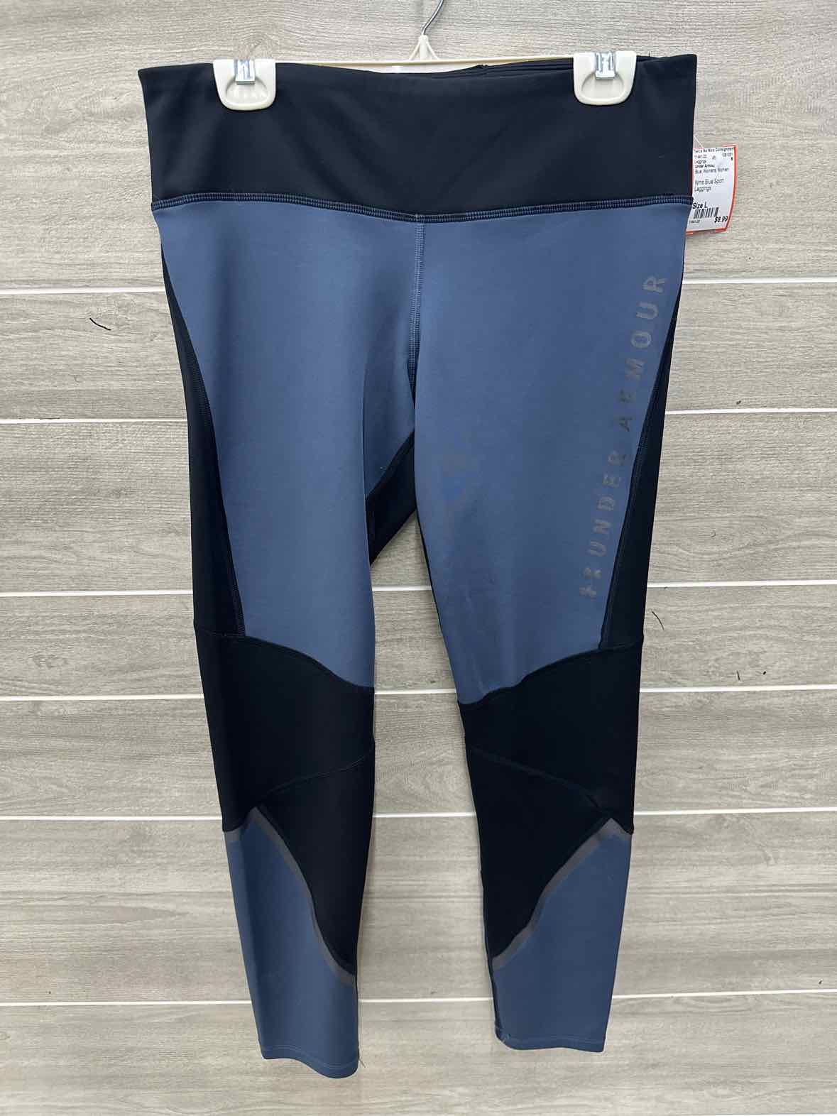 Under Armour Blue Womens Women Size L Leggings