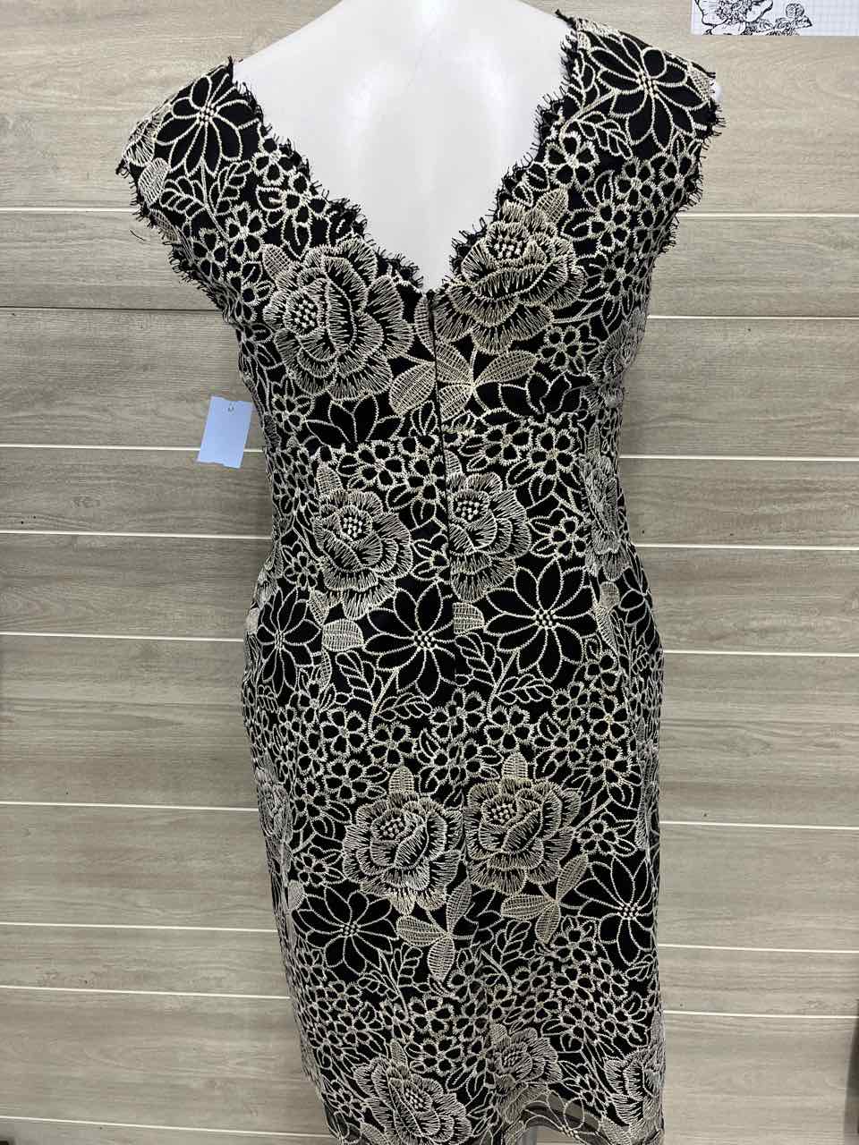 Marina Size 14/16 Black Womens Dress