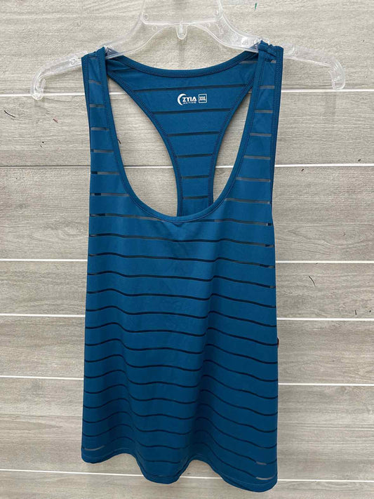 Zyia Size 3X Teal Womens Tank Top