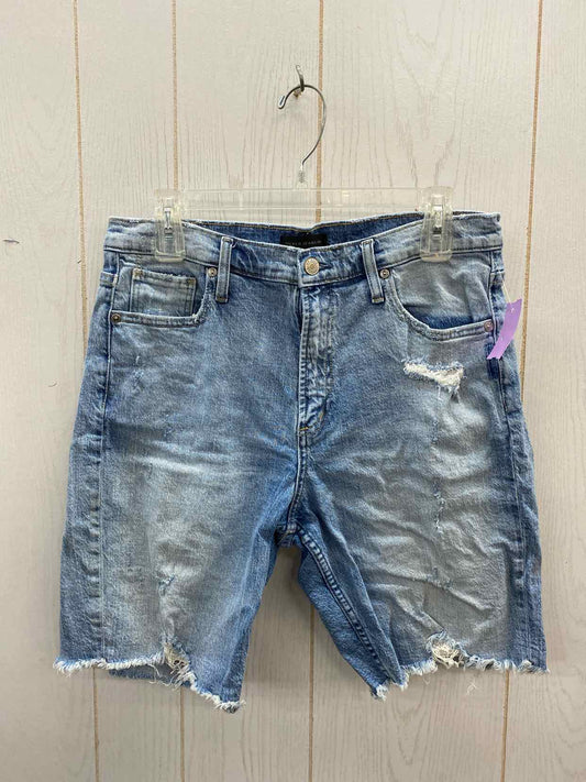 Silver Blue Womens Size 8 Shorts